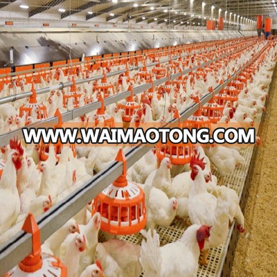 Commercial Chicken Broiler Poultry Farm Steel Structure House Design for sale