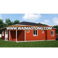 2019 fast building 60m2 modular prefab house design