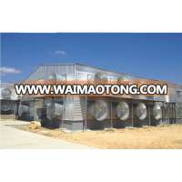 prefab steel structure poultry farm construction